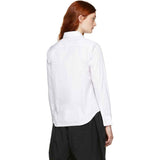 Comme des Garçons Black Play Shirt White