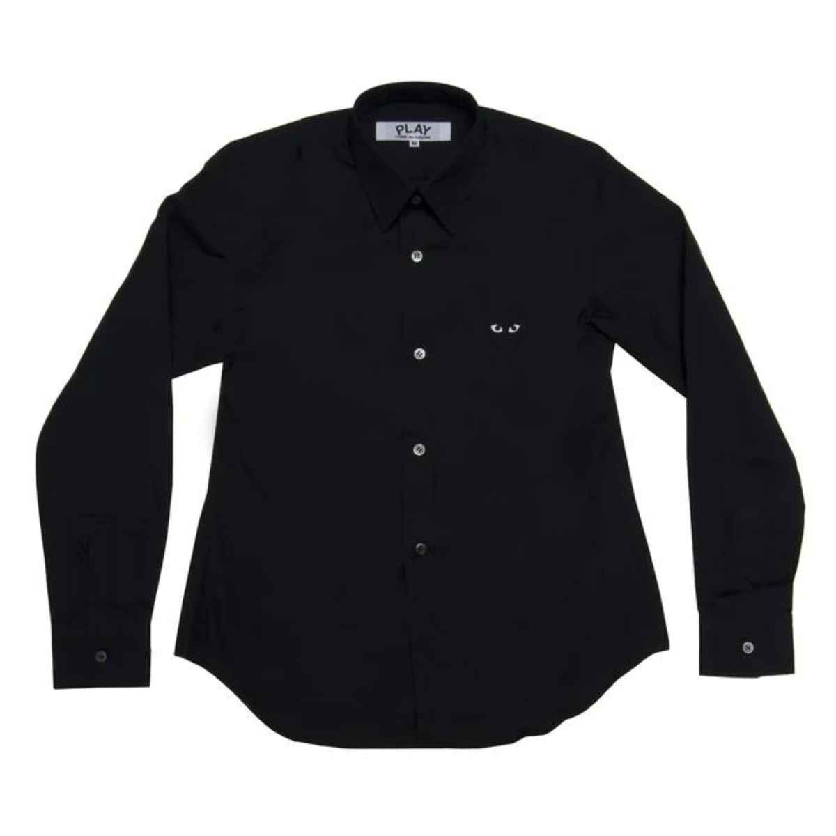 Comme De Garcons CDG Black Play Shirt Black