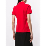 Comme des Garcons Red Emblem Polo Red