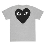 Comme Des Garcons Play Words Grey T-shirt