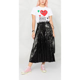 Comme Des Garcons Play Multiple Heart Printed T-shirt Men