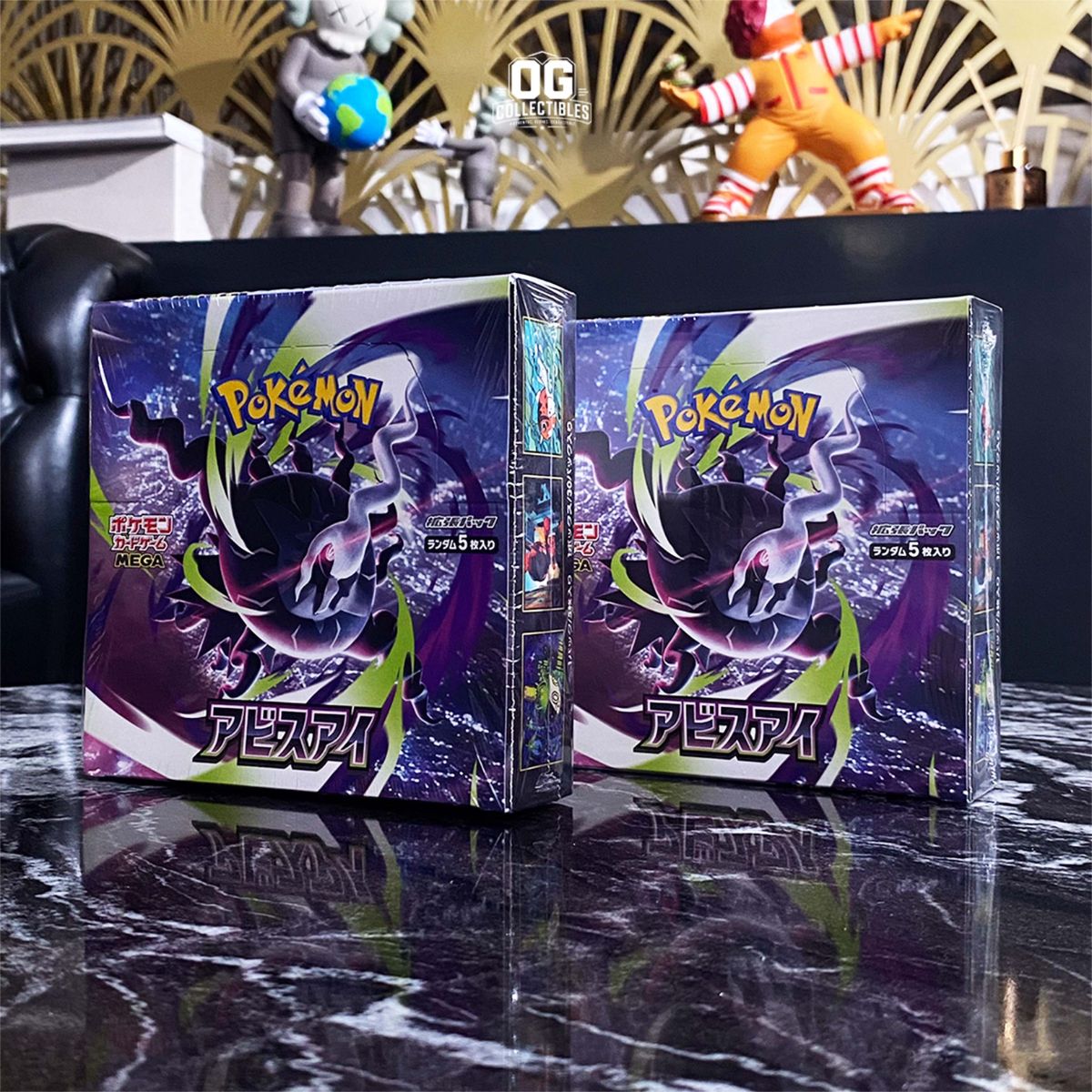 Pokemon TCG Card Game MEGA Expansion Pack Abyss Eye Box