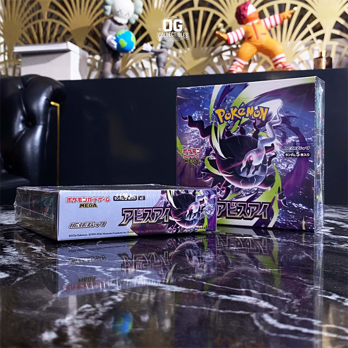 Pokemon TCG Card Game MEGA Expansion Pack Abyss Eye Box