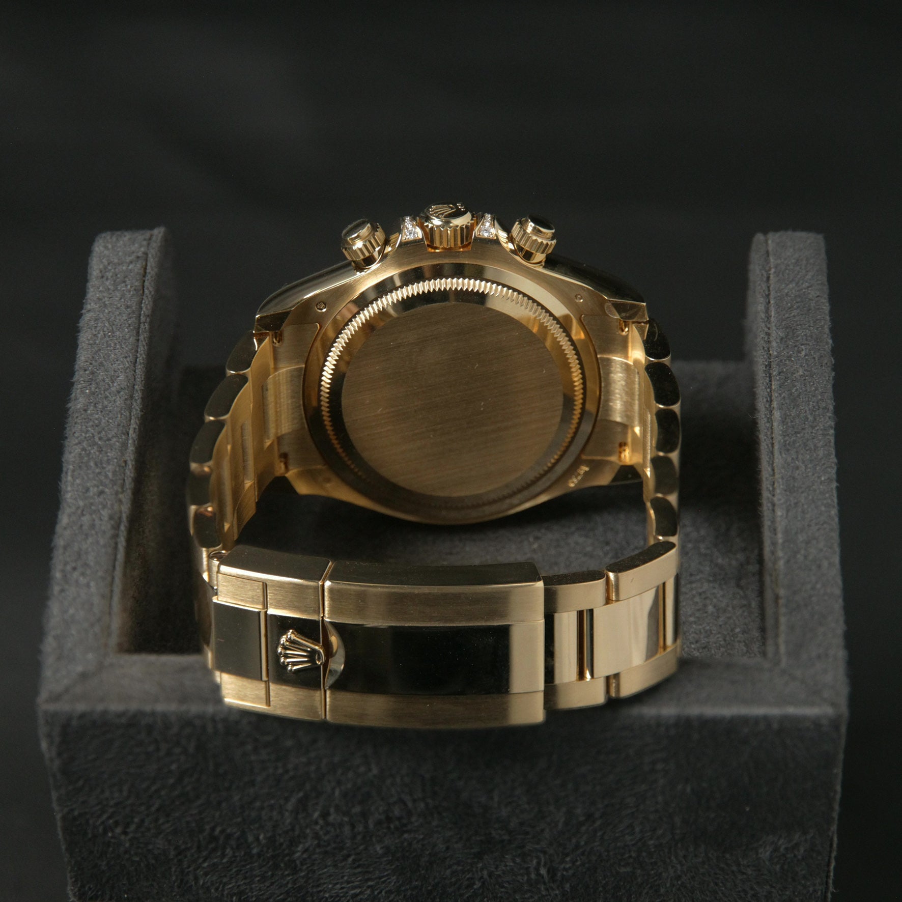 Daytona YG Golden Dial Diamond Bezel 126598TBR