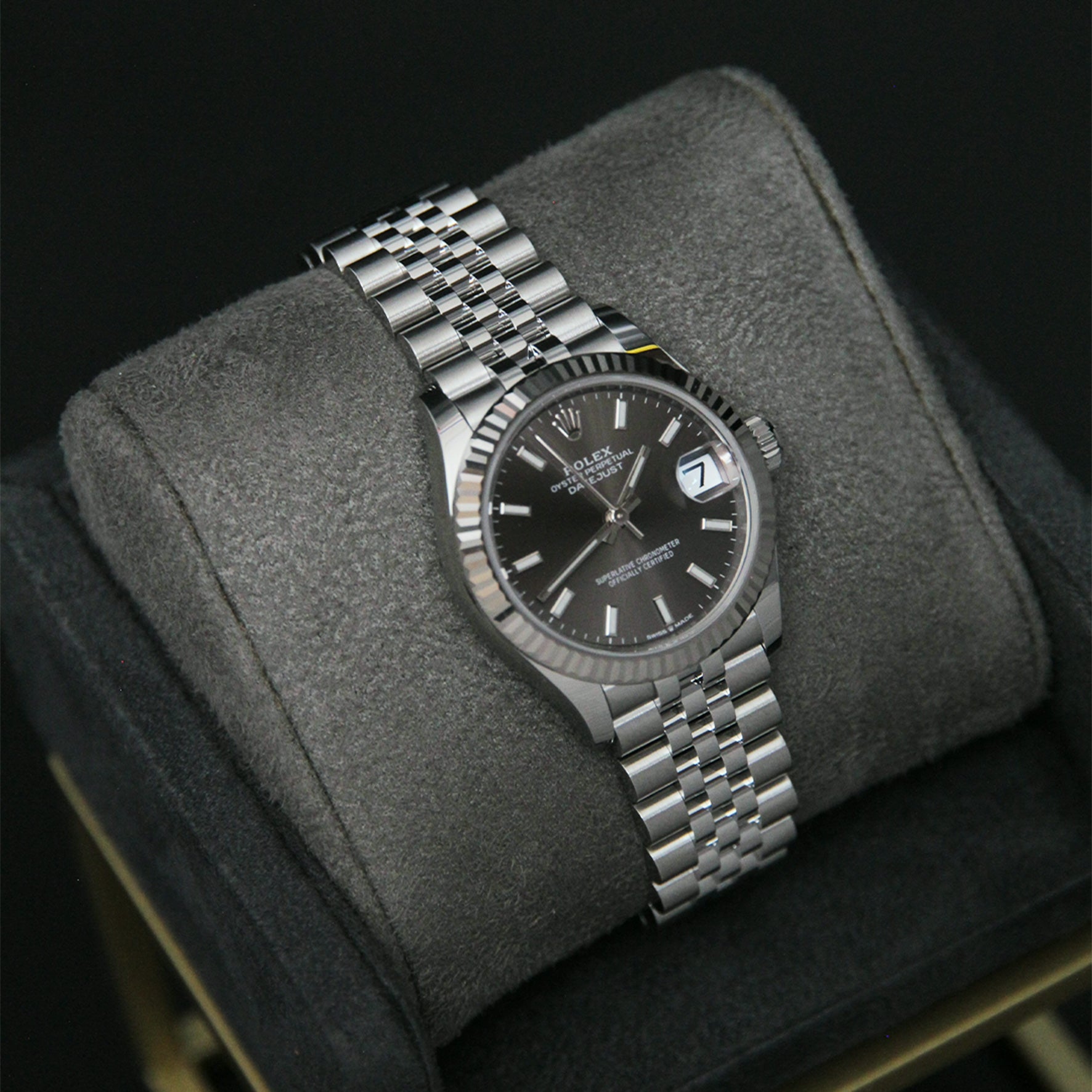 DateJust31 Dark Grey Index Dial 278274