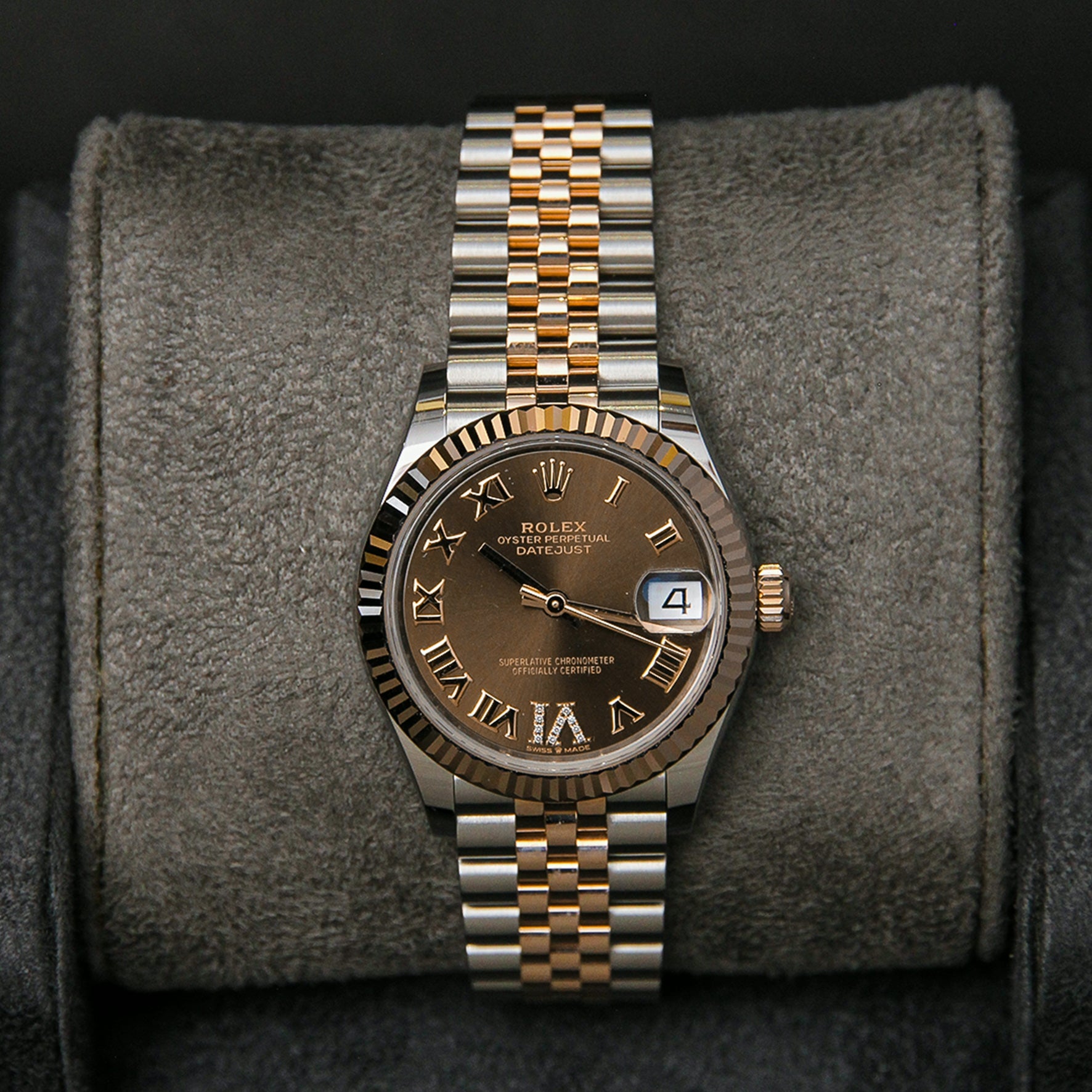 DateJust 31 Choco Dial Diamond VI 278271