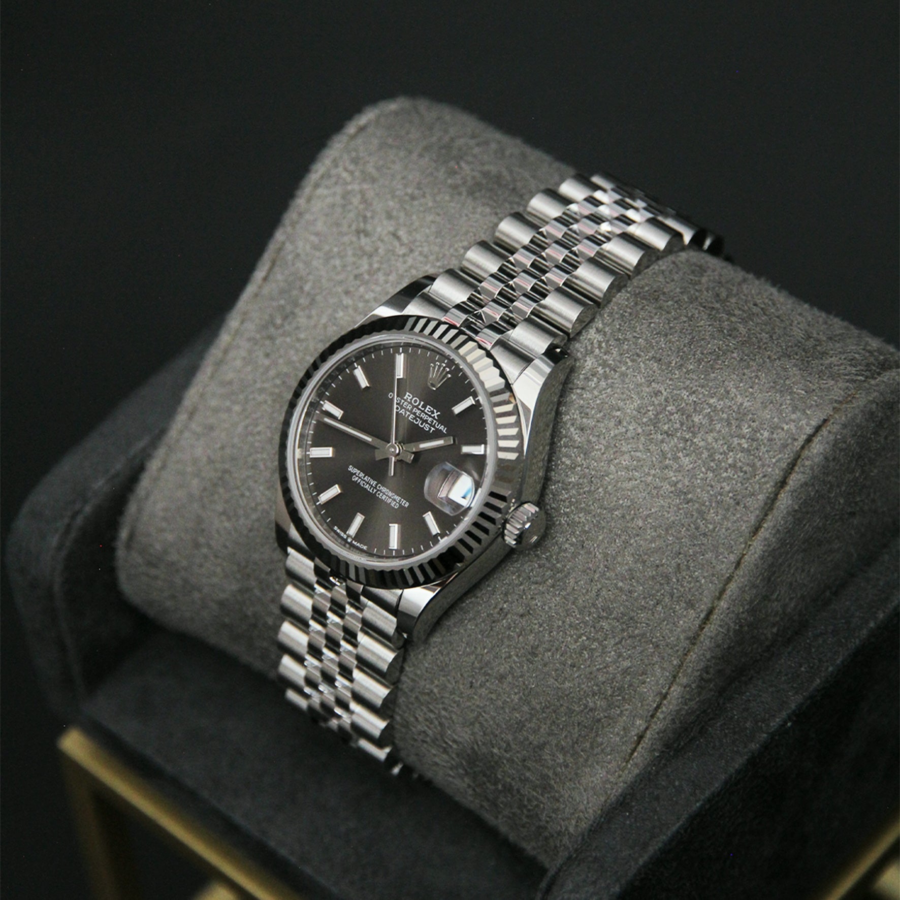 DateJust31 Dark Grey Index Dial 278274