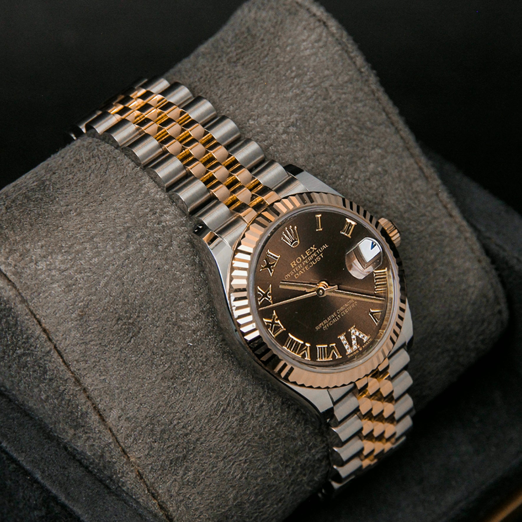 DateJust 31 Choco Dial Diamond VI 278271