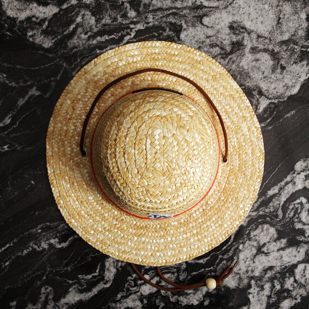 Los Angeles Dodgers x One Piece Straw Hat Brown