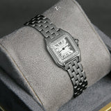Cartier 23 Panthere Small White Dial Diamond Bezel W4PN0016