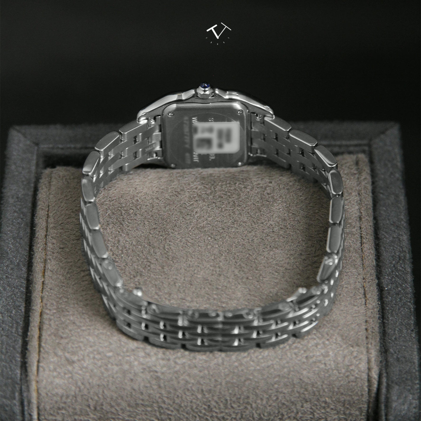 Cartier 23 Panthere Small White Dial Diamond Bezel W4PN0016