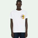 Off White The Simpsons Bart Public Enemy T-shirt White