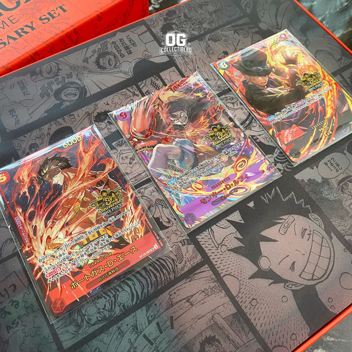 One Piece Card Game 3rd Anniversary Set BANDAI Japanese