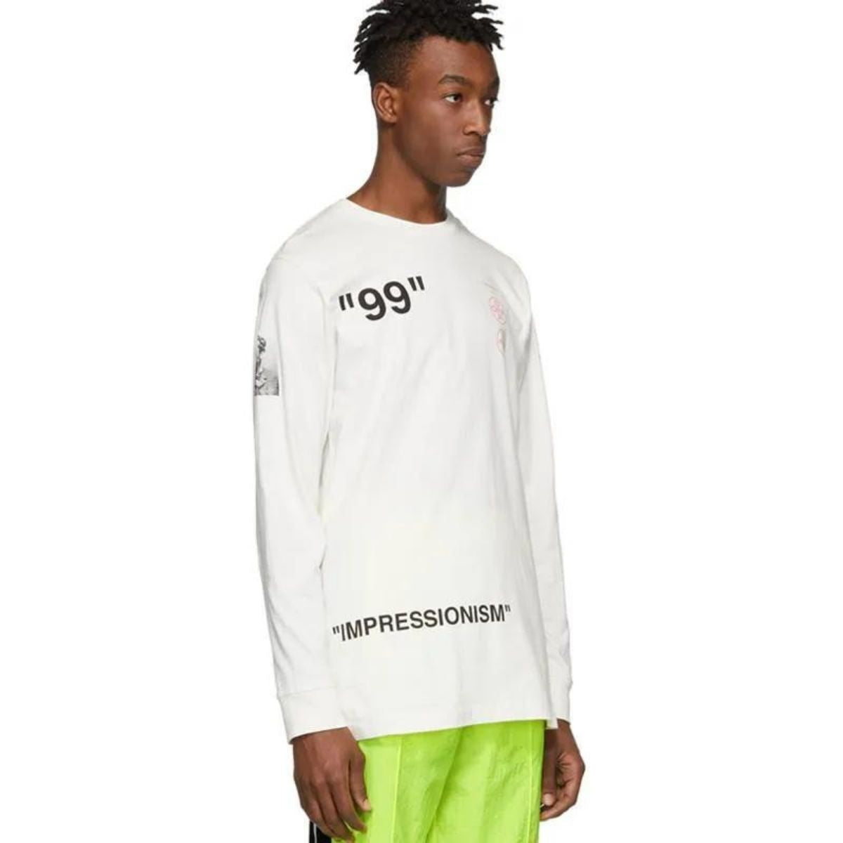 Off White Boat Long Sleeve T-Shirt