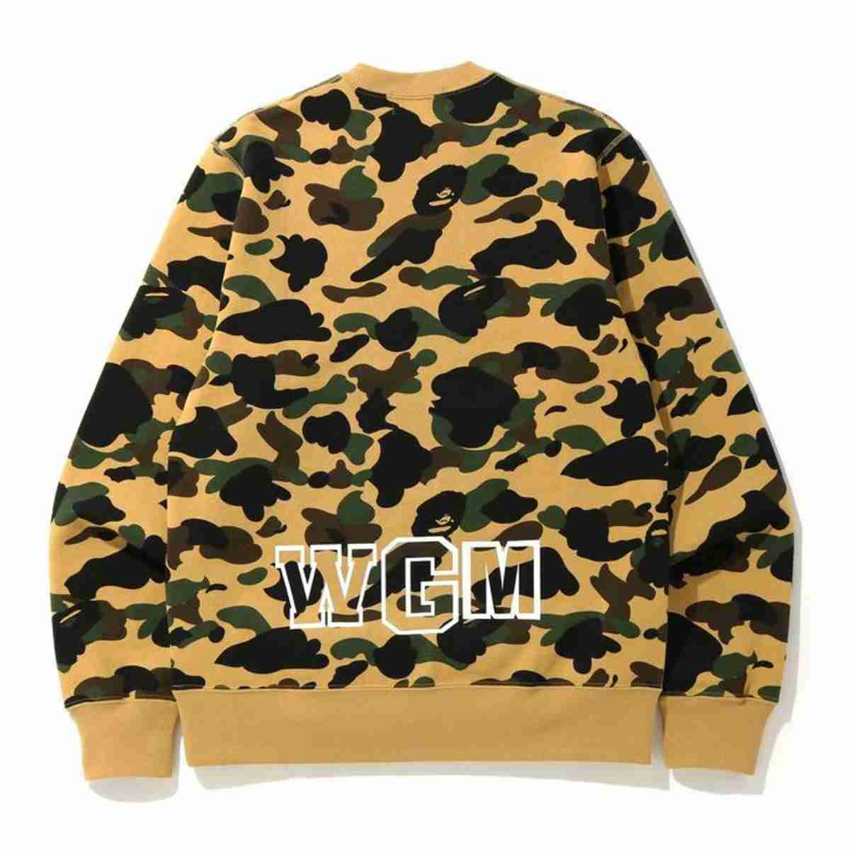 A Bathing Ape BAPE 1st Camo Shark Crewneck – True OG