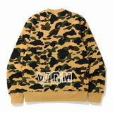 A Bathing Ape BAPE 1st Camo Shark Crewneck