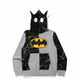 A Bathing Ape BAPE X DC Batman Full Zip Hoodie