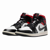 Air Jordan 1 Mid Black Gym Red (W)