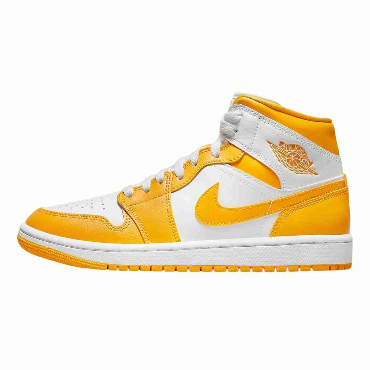 Air Jordan 1 Mid White University Gold (W)