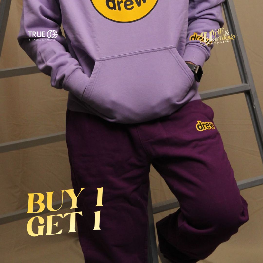 Drew House Mascot Secret Sweatpants Purple