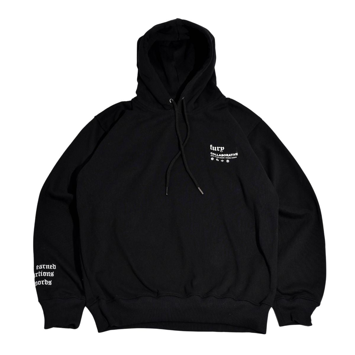 BRVE x Dcobra Reborn Cool Black Hoodie Fury Collection