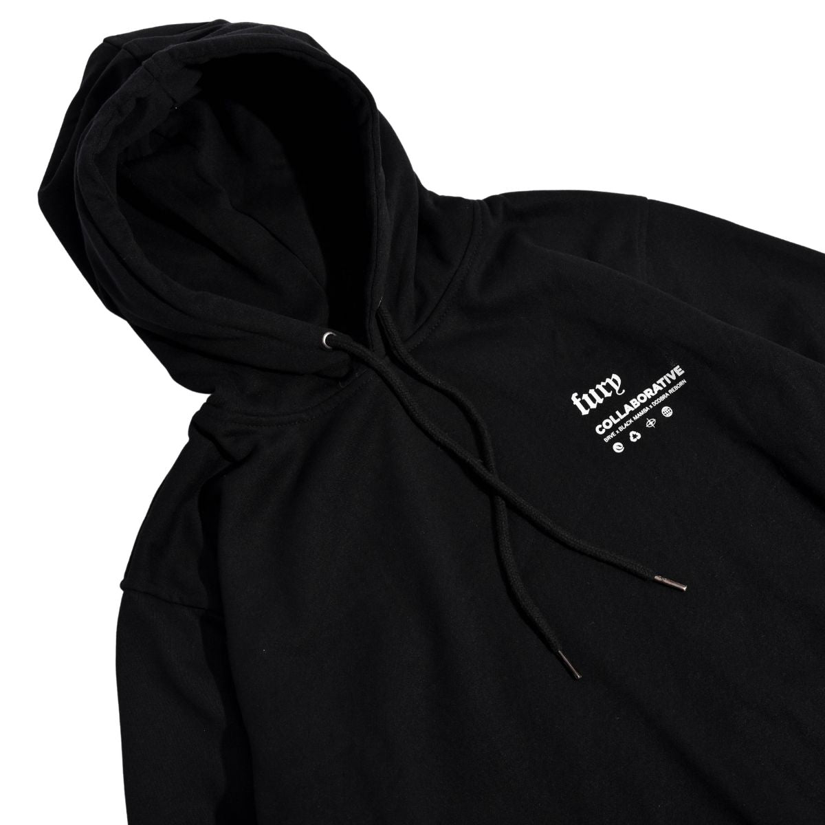 BRVE x Dcobra Reborn Cool Black Hoodie Fury Collection