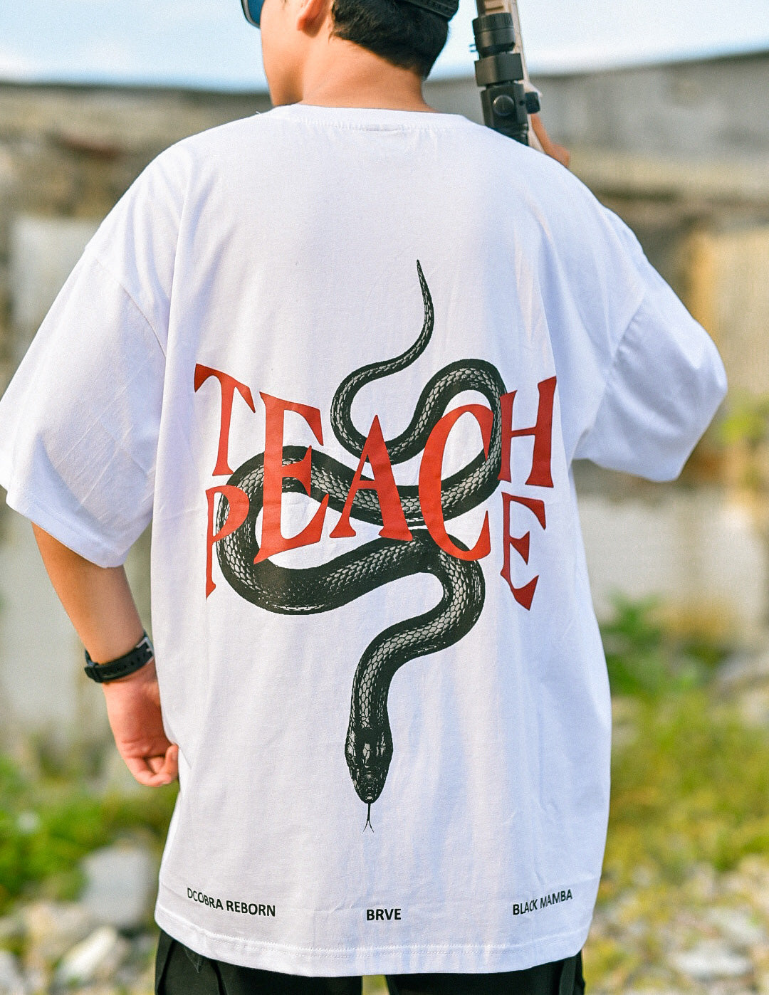 BRVE X Dcobra Reborn Snake OS T-shirt Fury Collection