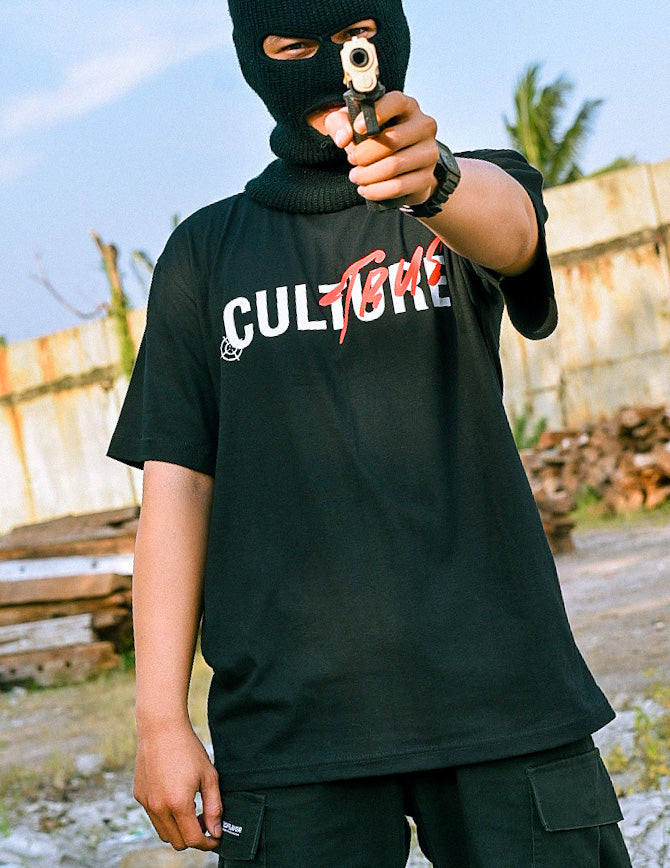 BRVE X Dcobra Reborn CulTrue Black T-shirt Fury Collection