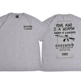 BRVE X Dcobra Reborn Spitfire Grey T-shirt Fury Collection