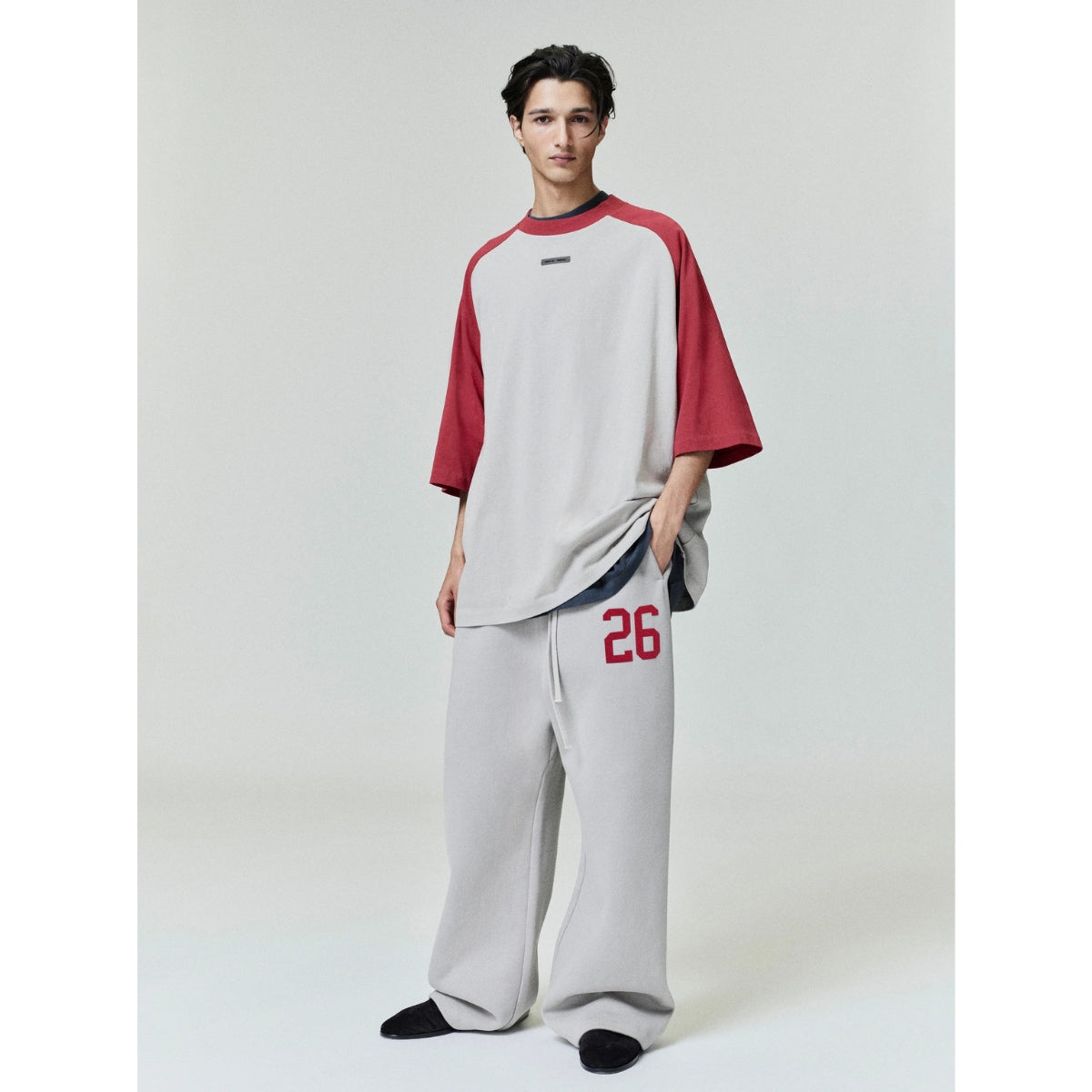 Fear Of God Essentials Baseball T-Shirt Smoke