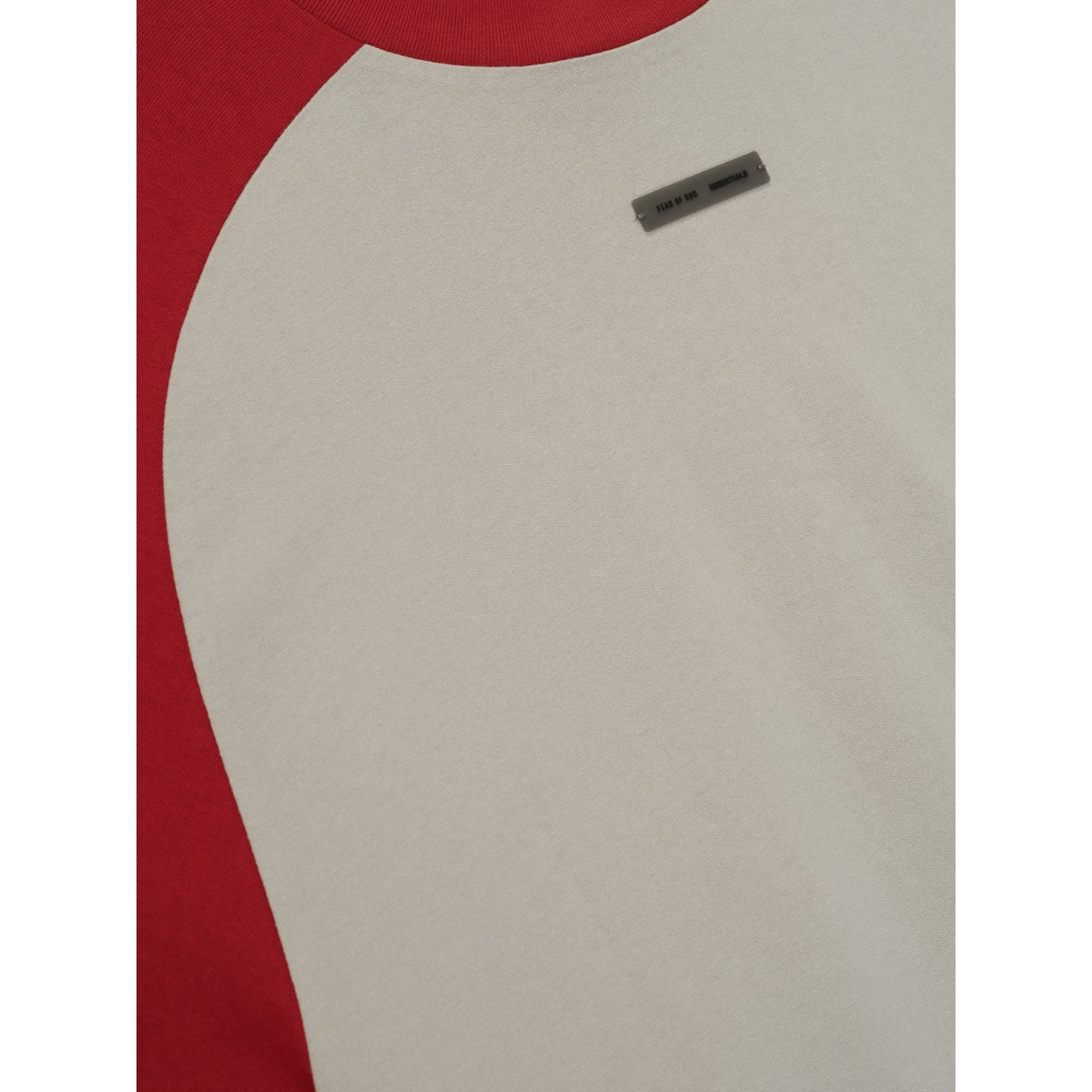 Fear Of God Essentials Baseball T-Shirt Smoke