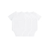 Kith Baby 3-Pack Short Sleeve Bodysuit White