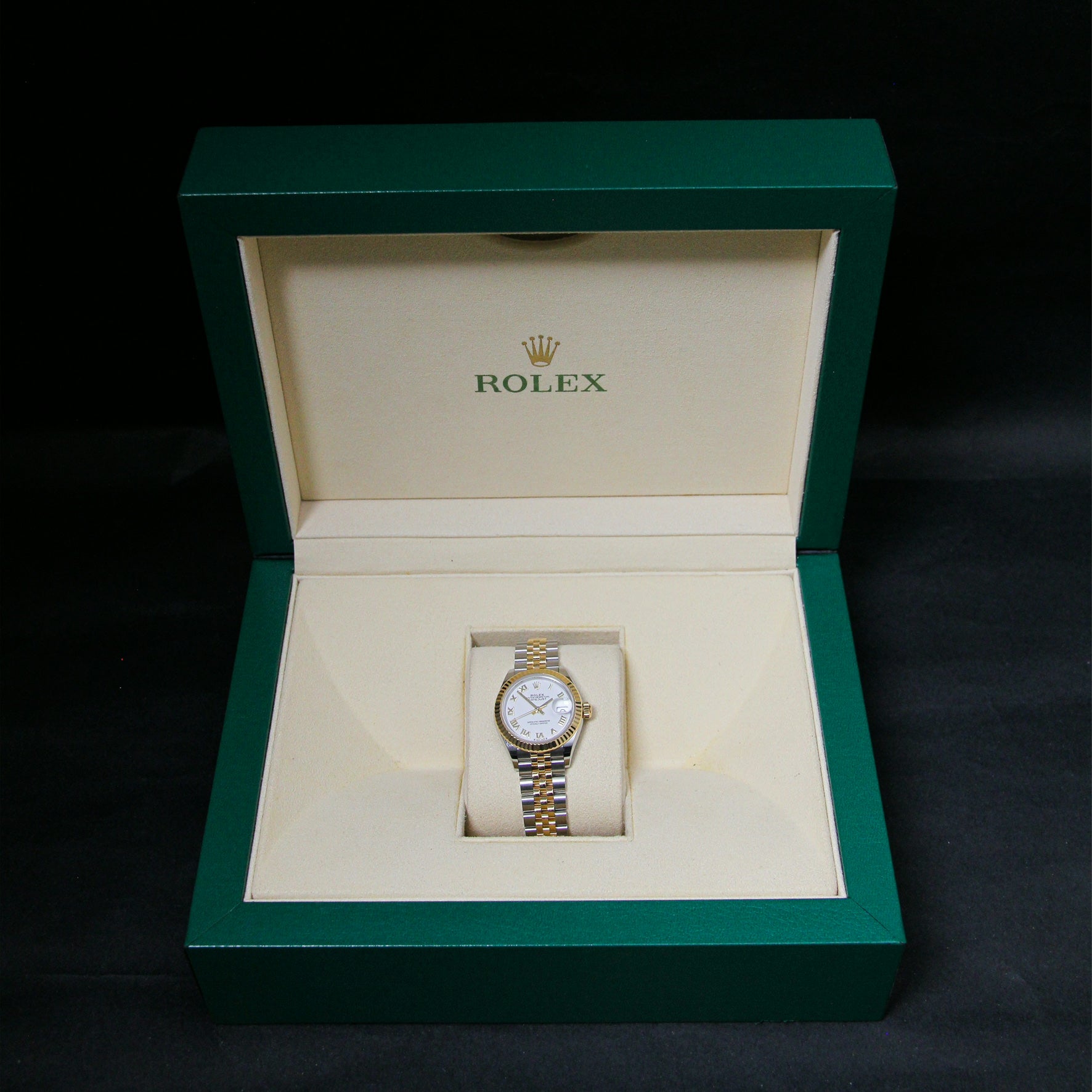 Datejust 28 White Roman Dial 279173