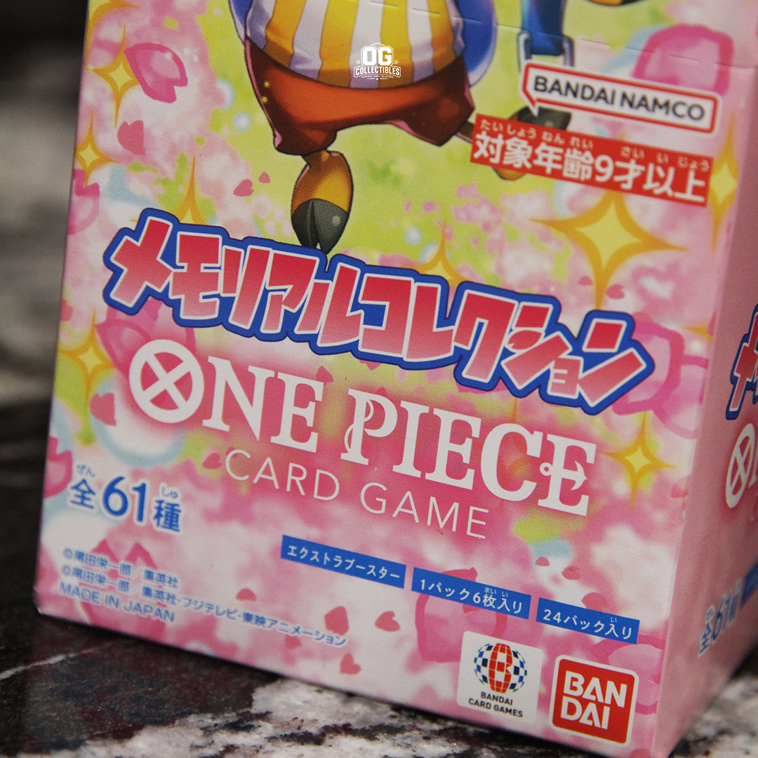 One Piece Card Game EB-01 Extra Booster Memorial Collection Box