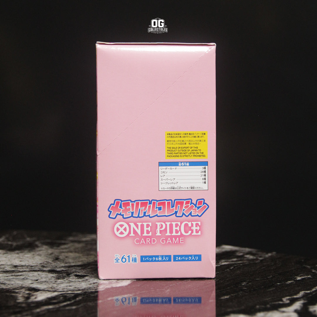 One Piece Card Game EB-01 Extra Booster Memorial Collection Box