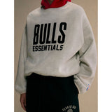 Fear Of God Essentials Bulls Hoodie Light Heather