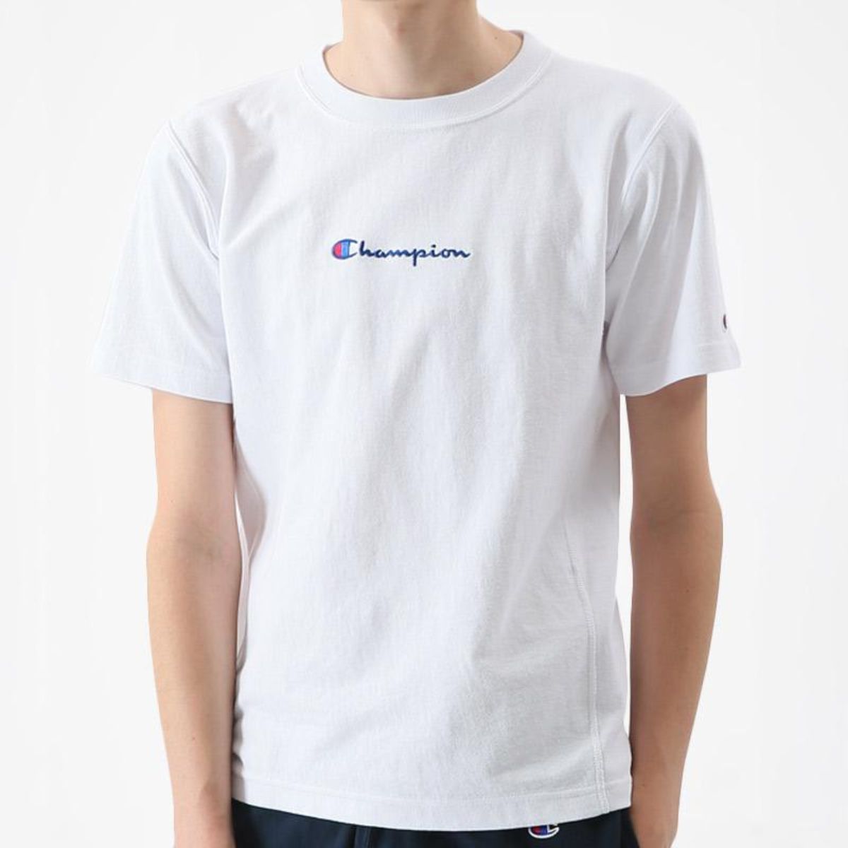 Champion Reverse Weave Small Embroidery T-shirt White