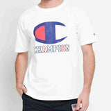 Champion Big C Logo Tshirt White