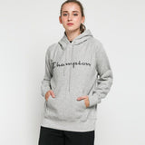 Champion Graphic Hoodie Reflective Grey