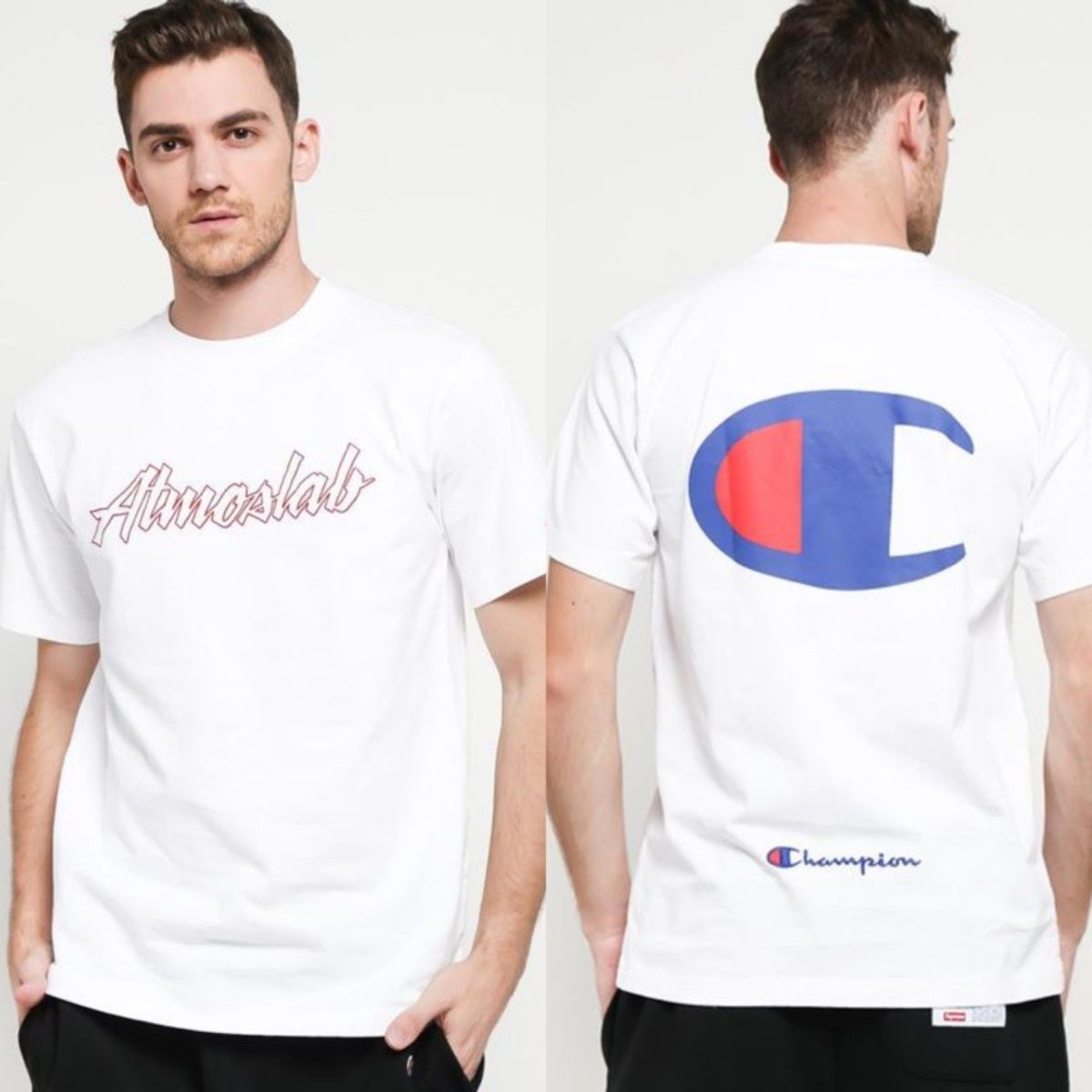 Champion X Atmoslab T-shirt White