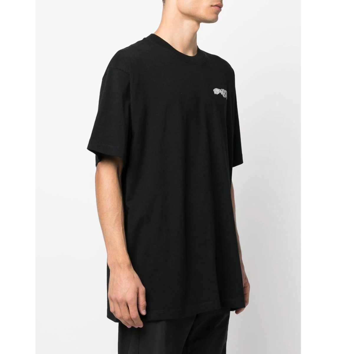 Off White Carlos Arrow Over T-shirt Black White