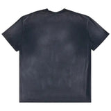 Travis Scott Cactus Jack x FCB Washed Spray Logo T-Shirt Black