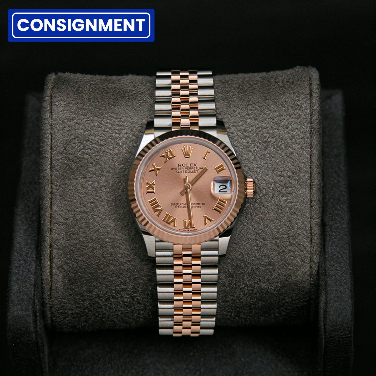 DateJust 31 Rose Roman Dial 278271