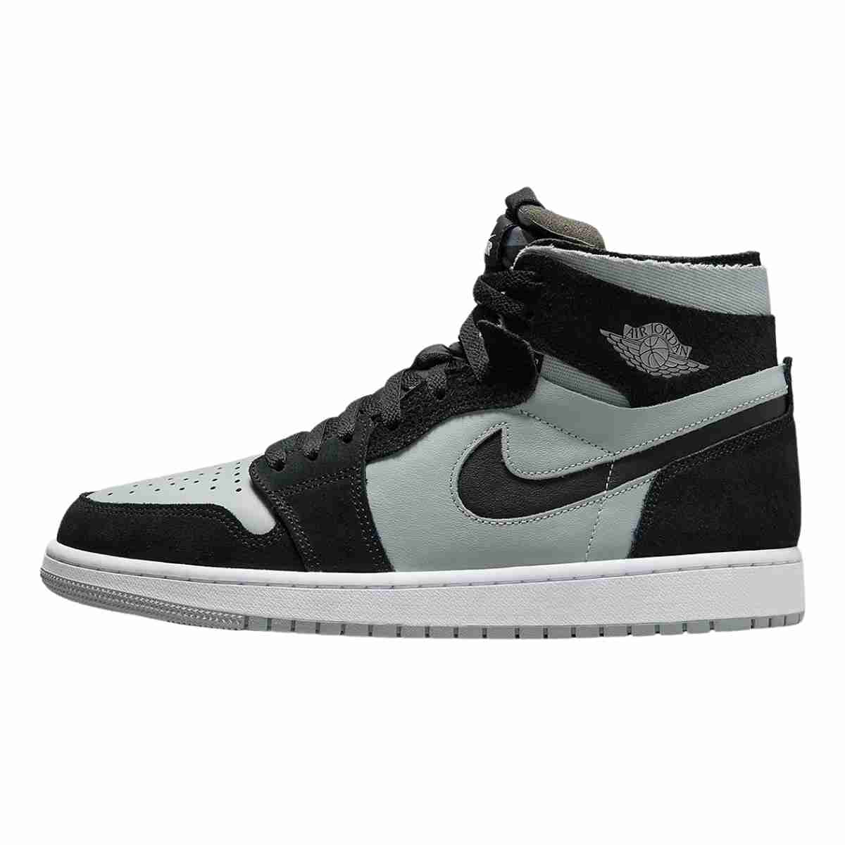 Air Jordan 1 Zoom CMFT Black Light Smoke Grey