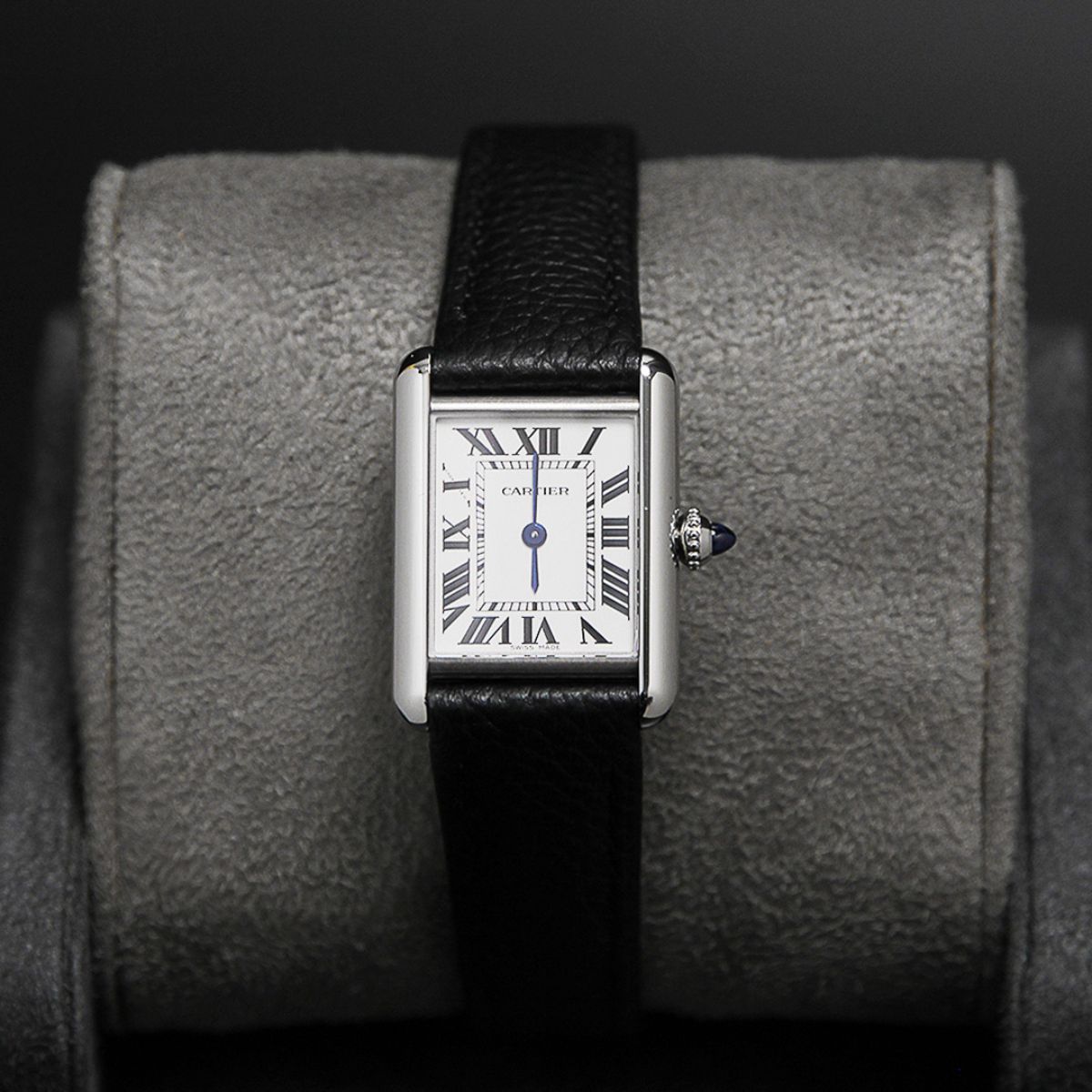 Cartier 22 Tank Must Small White Dial WSTA0135