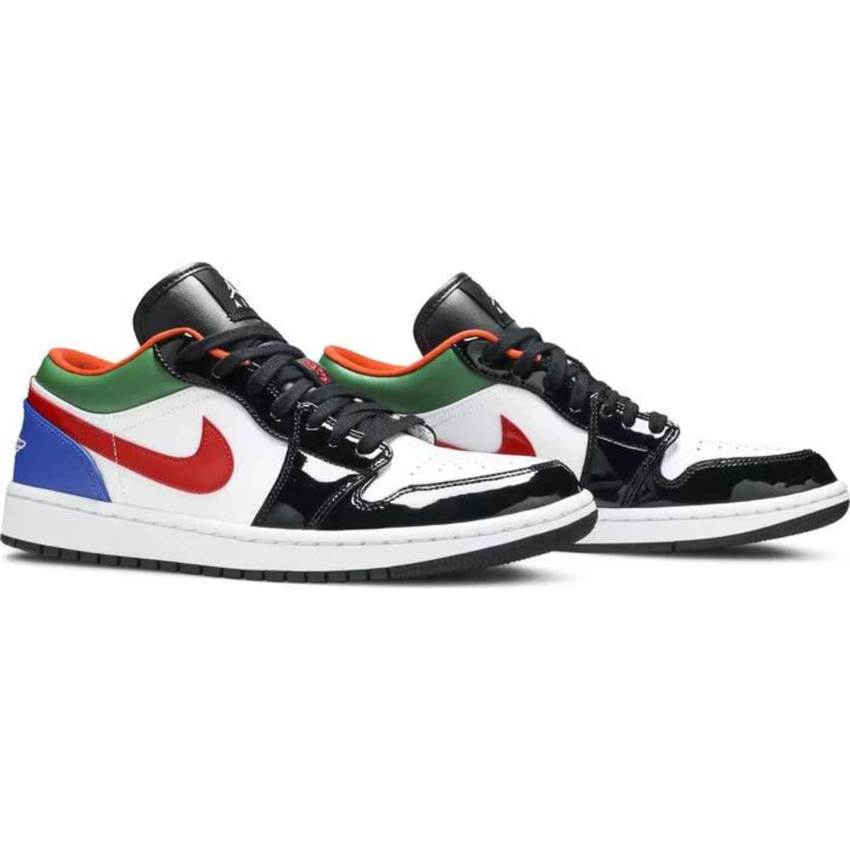 Air Jordan 1 Low Multicolor Black Toe