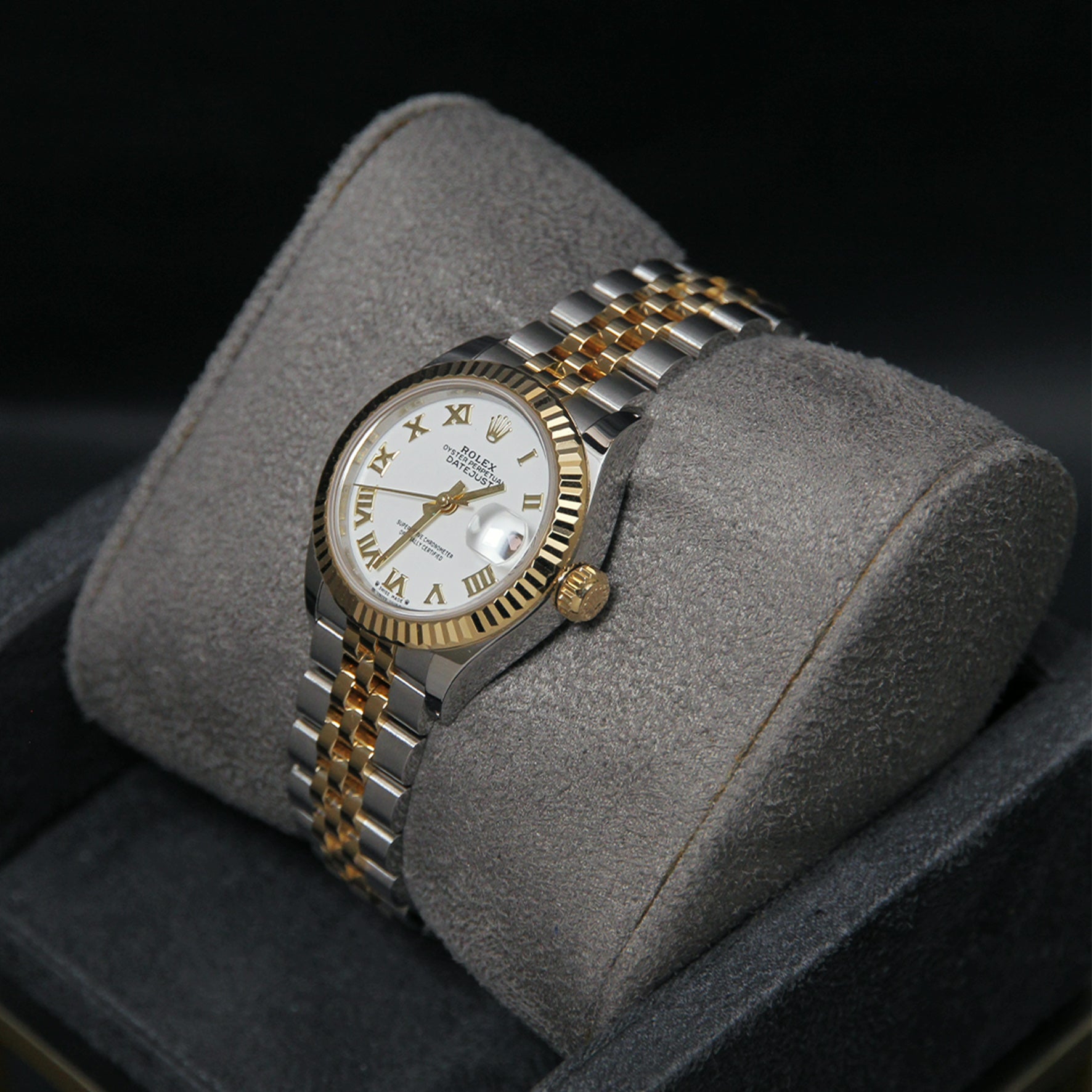 Datejust 28 White Roman Dial 279173