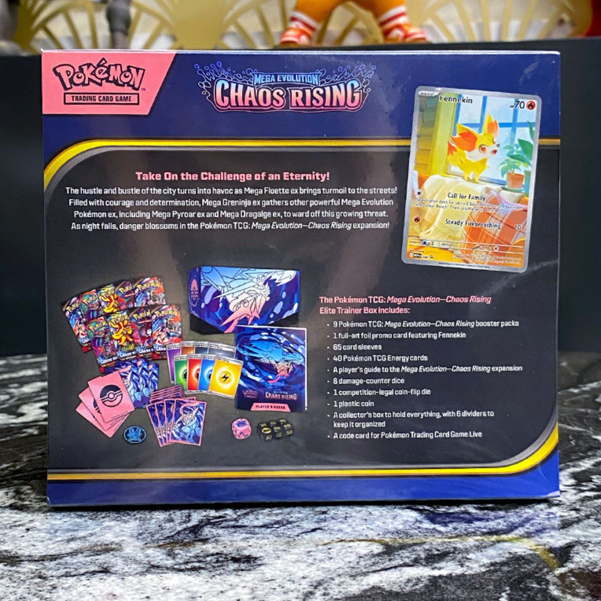 Pokemon TCG Mega Evolution Chaos Rising Elite Trainer Box ETB