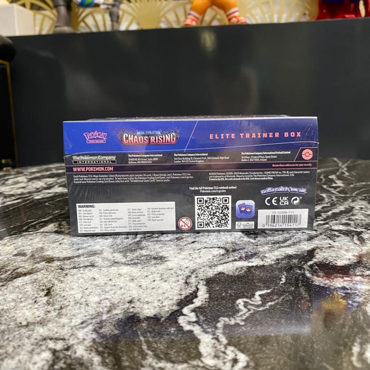 Pokemon TCG Mega Evolution Chaos Rising Elite Trainer Box ETB