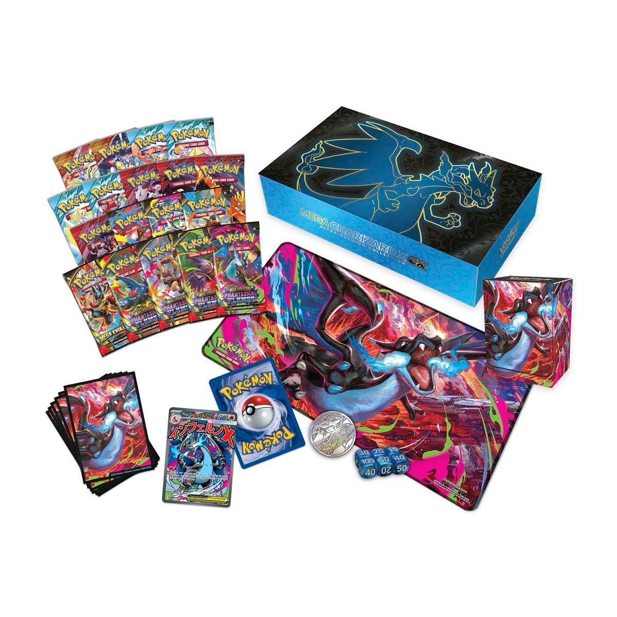 Pokemon TCG Mega Charizard X Ultra Premium Collection